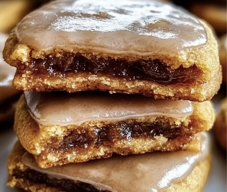 Delicious brown sugar cinnamon cookies on a baking tray