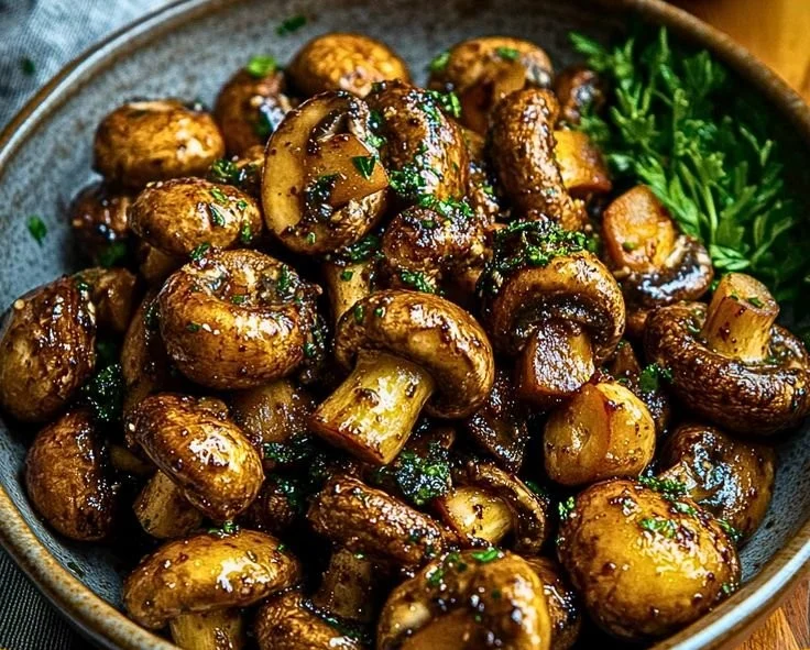 Fresh Cowboy Mushrooms ready for cooking and gourmet recipes