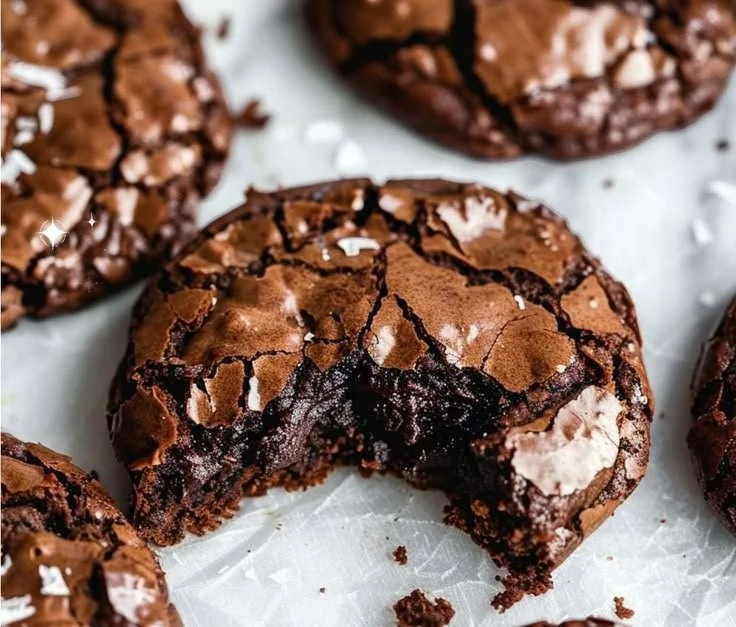 Gourmet brownie cookies with rich chocolate and a soft, chewy texture