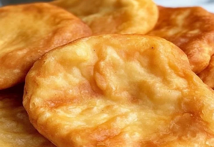 Deliciously golden Indian Fry Bread served with various toppings.