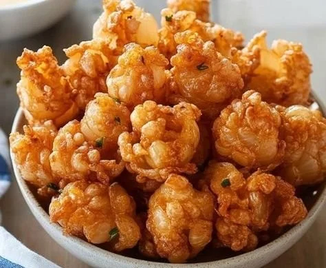 Crispy mini bloomin' onions served with buttermilk ranch dip