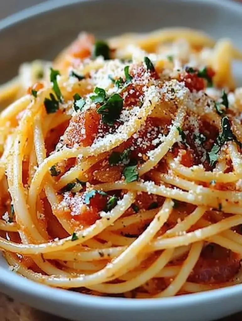 Delicious Easy Pasta Ponza recipe with fresh ingredients, perfect for six servings.