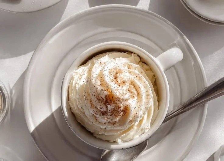 Homemade cinnamon butter spread on fresh bread
